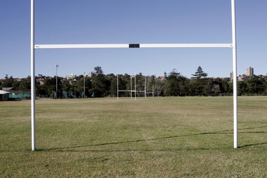 Rugby Field - Goal - Outdoor Sports Ground