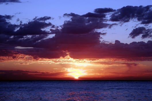 Red  Pacific Sunrise, Sydney, Australia