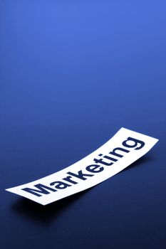 marketing business image with free space for text