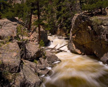 The Pool rapids on the Big Thompson River in Colorado