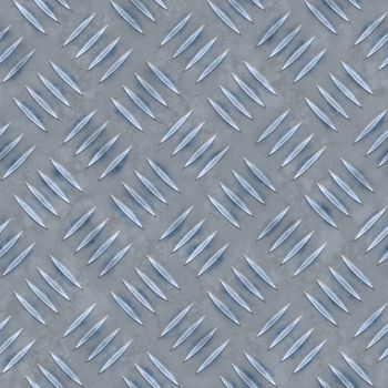 Blue diamond plate texture.  This one tiles seamlessly as a pattern in any direction.