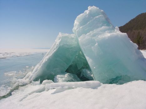 Ice on Baikal