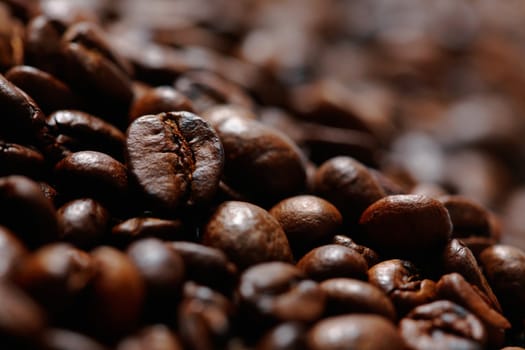 Coffee Beans. Selective focus