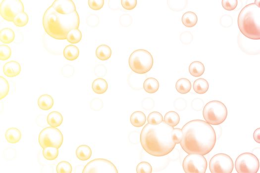 Soda Pop Fun Color Bubbles Abstract Illustration