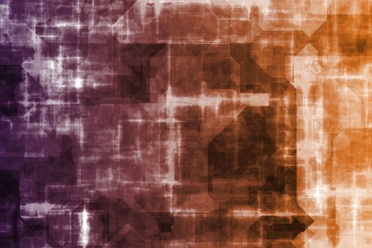 Electric Storm Current Grid Abstract Background Wallpaper