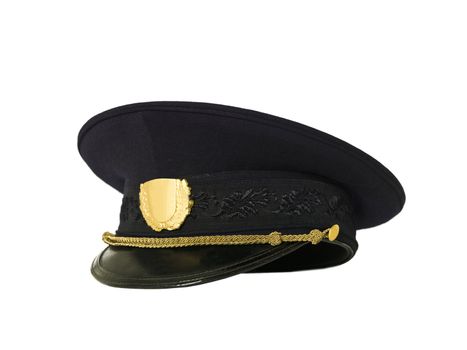 Police Hat isolated on white background