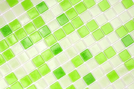 mosaic of tiles in the bathroom as a background