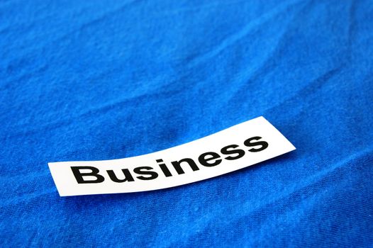 business concept with sheet paper and copyspace