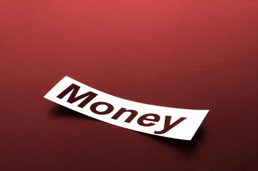 money concept with copyspace for text message