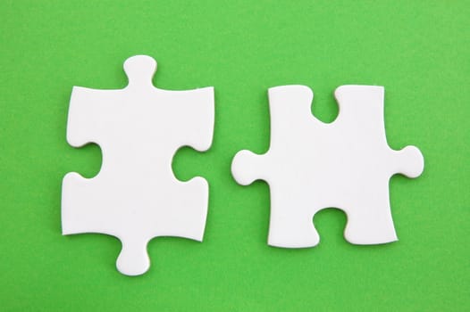 jigsaw or puzzle background with copyspace for text