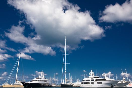 Luxury Boats in St Martin - West Indies 2009