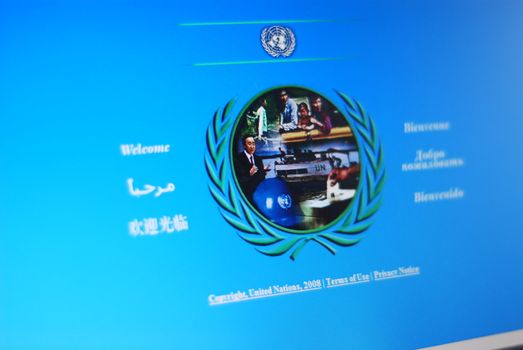 UNITED NATIONS ORGANIZATION website