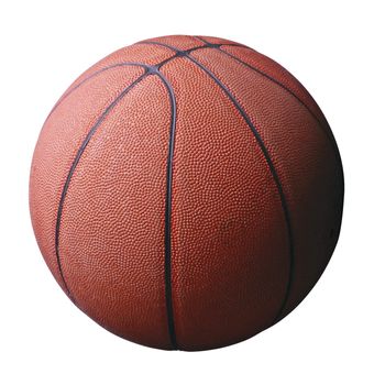 Basketball isolated - with white background