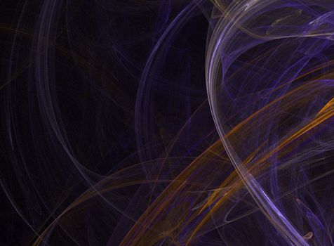 Abstract fractal background. Computer generated graphics. Waves 3D.