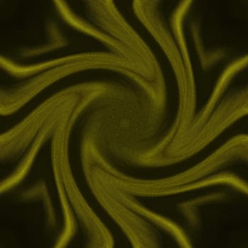 Abstract twirl yellow color created from cloth texture