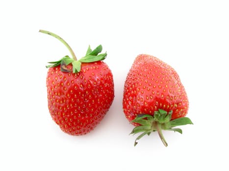 Strawberries, healthy fruits, concept of diet and nutrition.