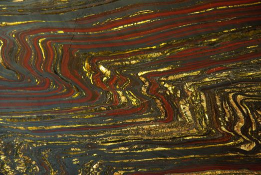 detail from tiger eye stone