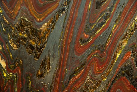 detail from tiger eye stone