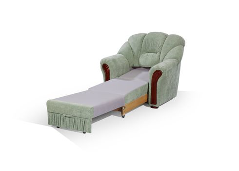 arm-chair, decomposed in one berth on a white background