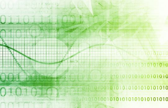 Online Security Internet Concept as a Background