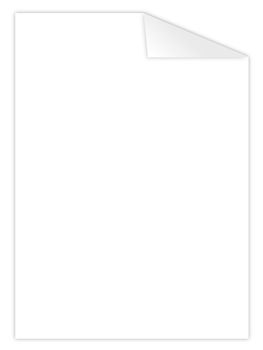 blank sheet of paper with empty copyspace for text