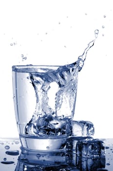 glass of water beverage showing food concept