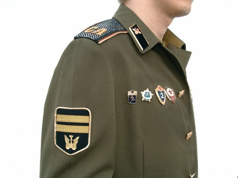 The military form of the demobilized soldier of the Soviet Union of times of 1980