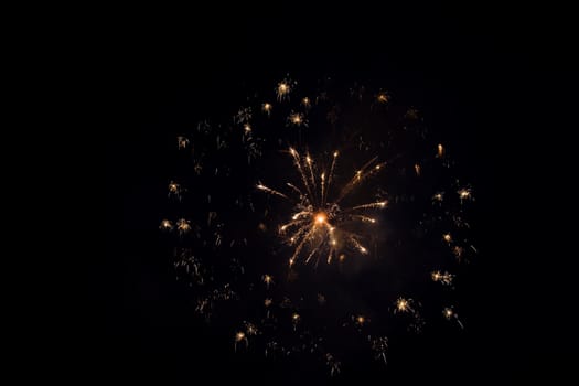 fireworks against night sky