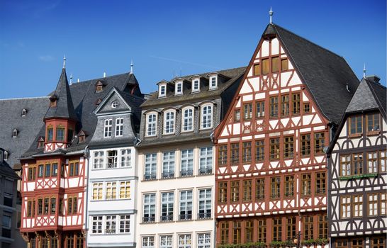 Half-timbered houses in Frankfurt, Germany