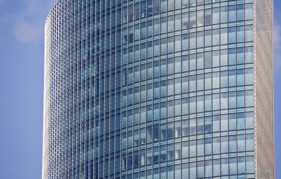 Glass and metal, high-tech background