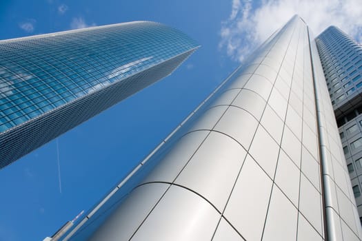 Skyscrapers in Frankfurt, Germany