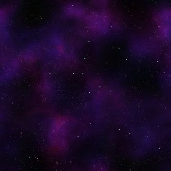 large background image of outer space with purple clouds nebula and shining stars