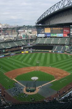 Domed stadium located in downtown Seattle, Washington