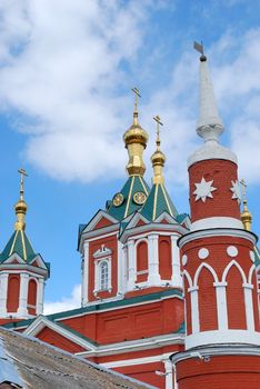 Russian orthodox church in Kolomna town near Moscow