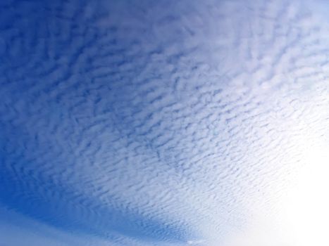 Clouds on blue sky