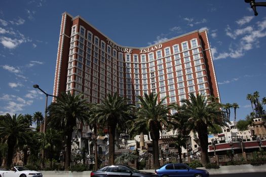 Treasure Island Hotel on the Las Vegas Strip in Nevada