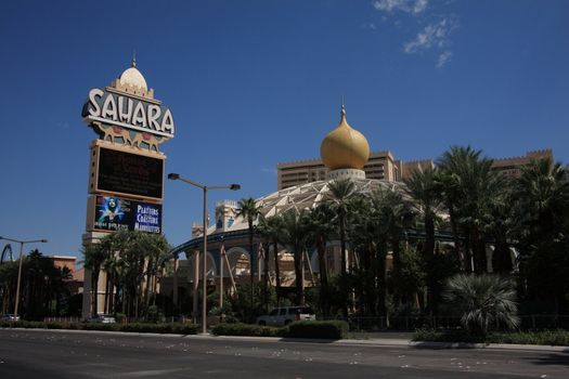 Classic Sahara Hotel and Casino on the Strip in Las Vegas
