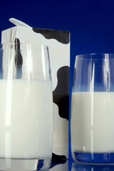 The package of thermally packed milk has a long period of storage