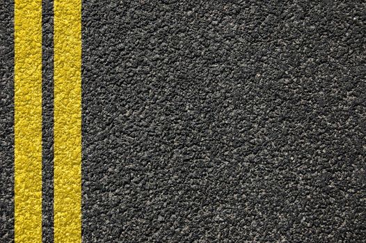 road street or asphalt texture with lines