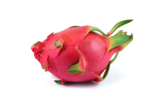 Exotic Dragon fruit isolated on a white background.