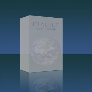 Fragile Earth - concept for environment recycling and renewable energy