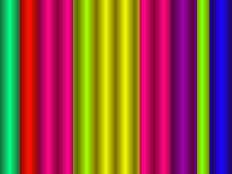 Colourful abstract vertical stripes and bars with modification
