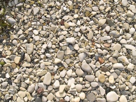 Smooth river stone background.