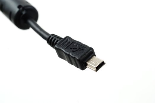 stock pictures of an USB cable and connector