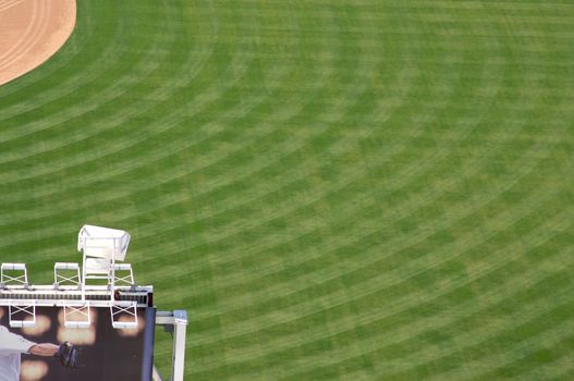 View of Petco Park Stadium Outfield during the day - San Diego