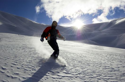 Top Gemba. Borzhava. Ukraine. Snowbording freeride.