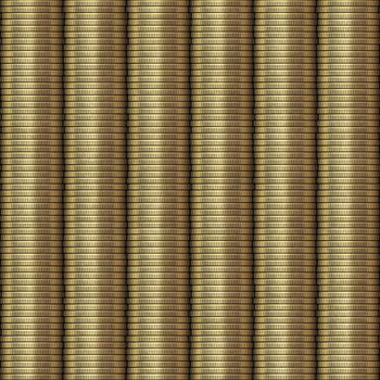 great background of rows of coins 
