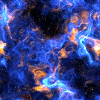 great artistic space nebula and star scene