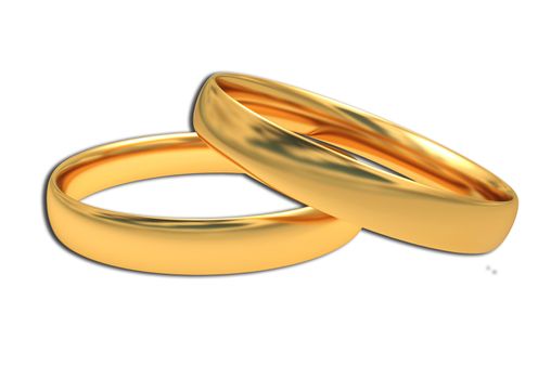 Nice shining wedding rings for your design