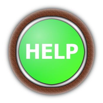 help button can be used for a internet website